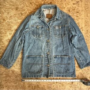 Vintage Ralph Lauren Lauren Jeans Denim Jacket with Patch Pockets size Small